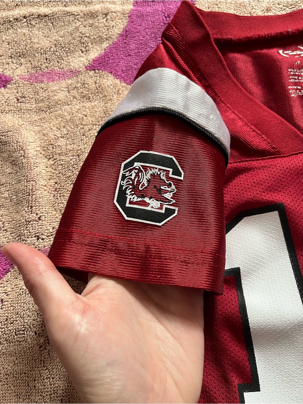 Toddler USC Gamecock Jersey sz 2T - Picture 3 of 4